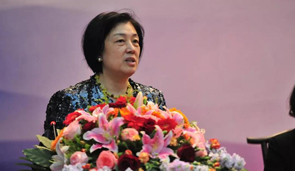 中国数字图书馆副总裁刘小青介绍学前教育数字图书馆